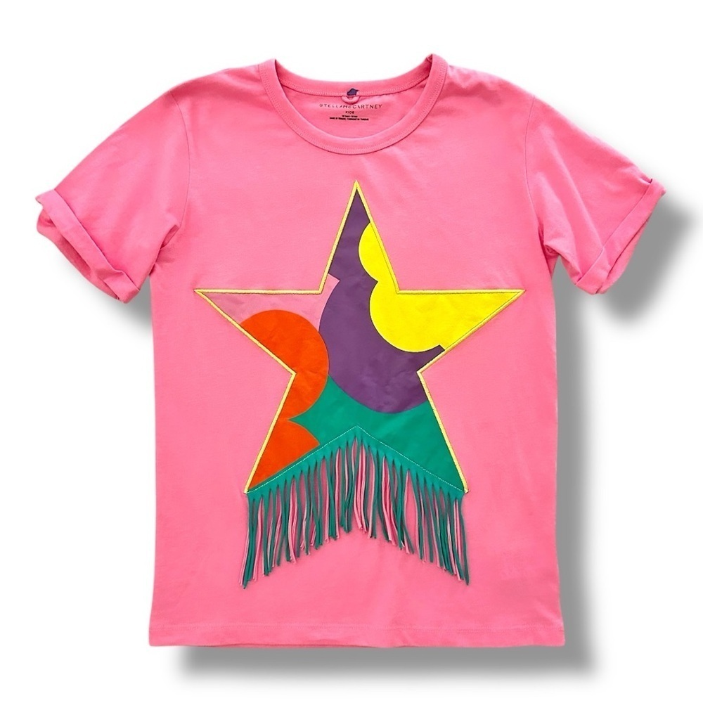 Stella McCartney Kids | Fringe-Trimmed Cotton T-Shirt (12 yrs)